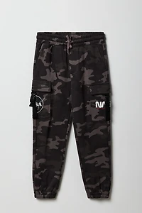 Kids NASA Camo Cargo Jogger