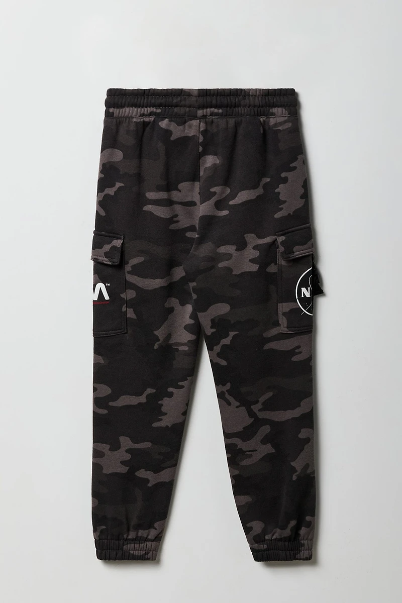 Kids NASA Camo Cargo Jogger