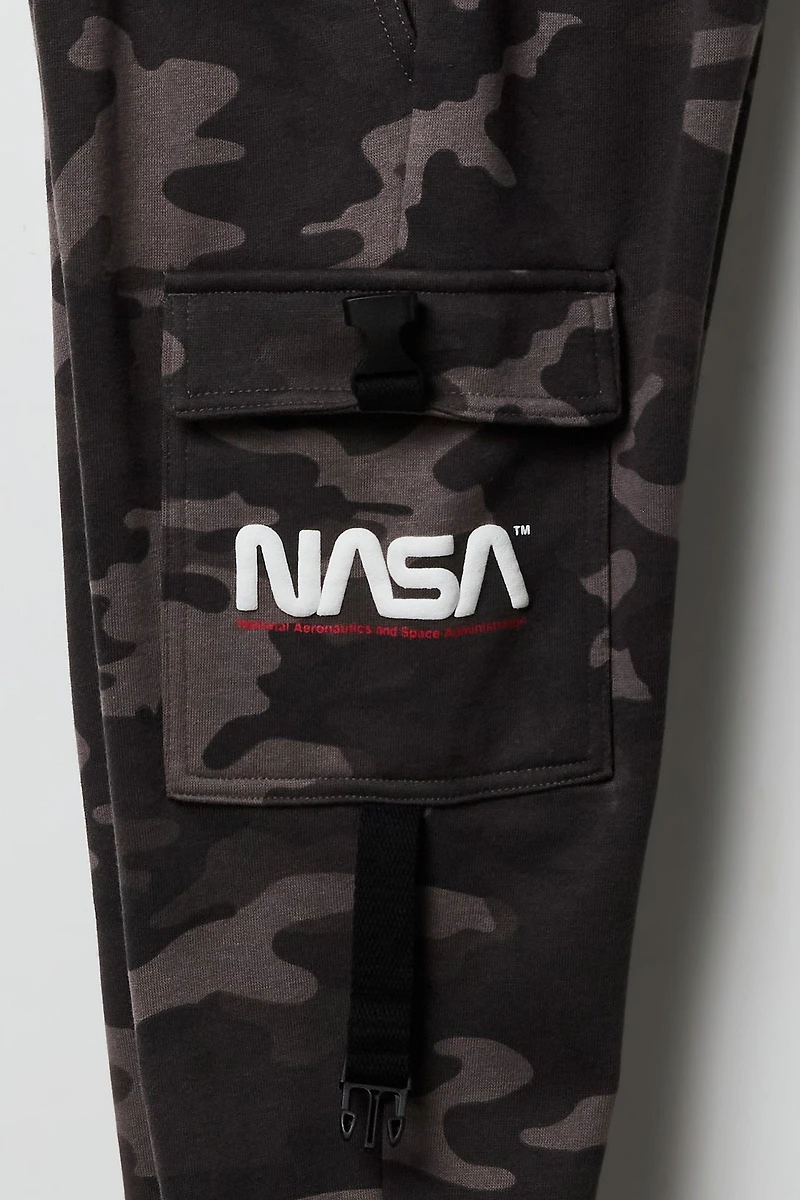 Kids NASA Camo Cargo Jogger