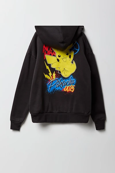Boys Pokémon HD Print Fleece Hoodie