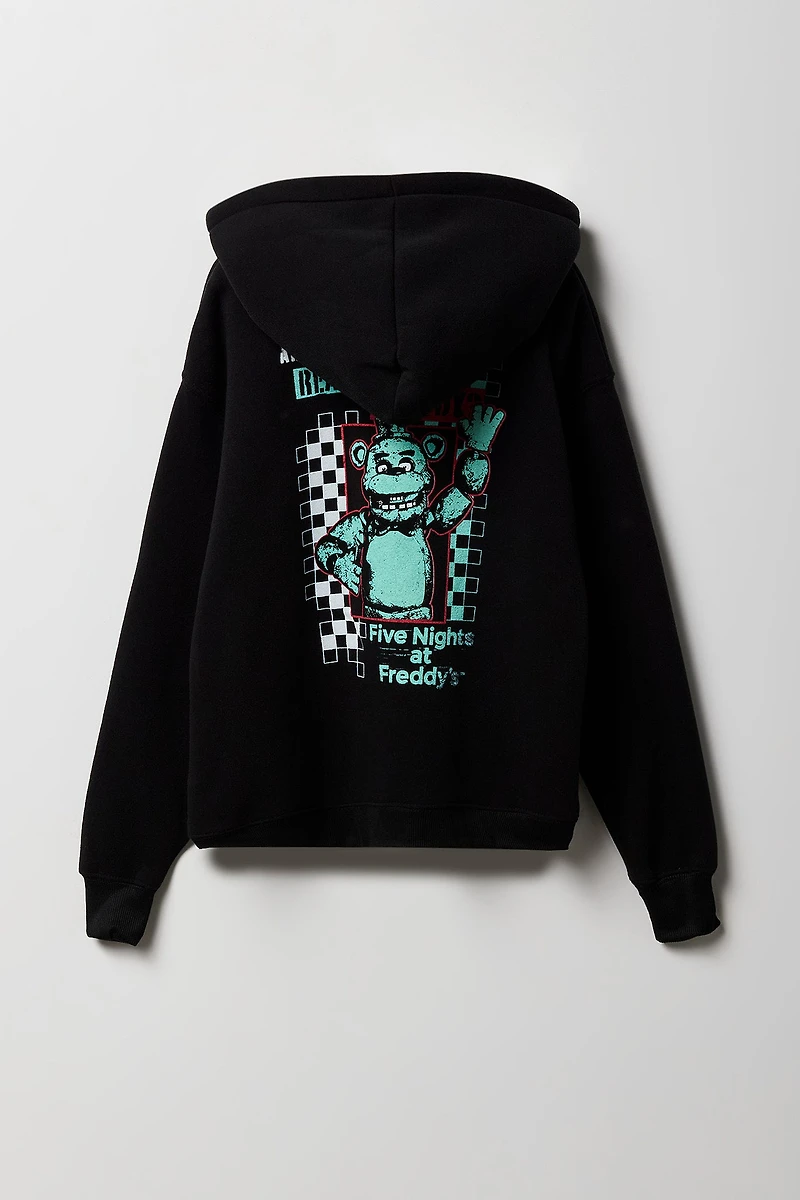 Kids Five Nights at Freddy's HD Print Fleece Hoodie