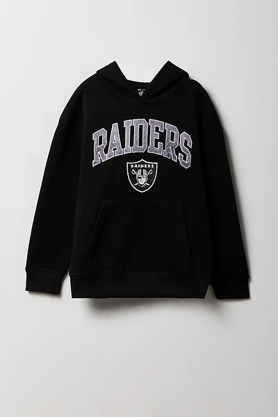 Kids Las Vegas Raiders Chenille Embroidered Hoodie