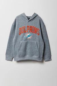 Kids Miami Dolphins Chenille Embroidered Hoodie