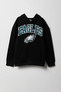 Kids Philadelphia Eagles Chenille Embroidered Hoodie