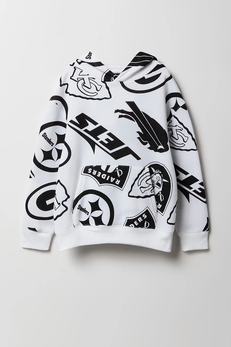 Kids NFL Print Fleece Hoodie