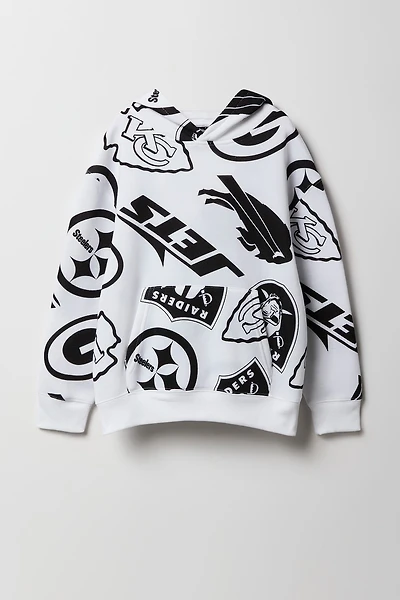 Kids NFL Print Fleece Hoodie