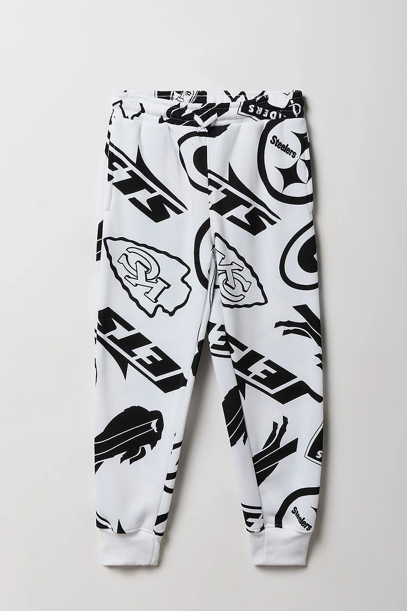 Jogger en molleton à imprimé Football pour enfant