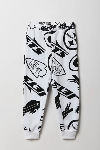 Jogger en molleton à imprimé Football pour enfant