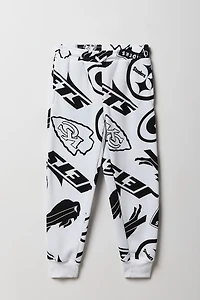 Jogger en molleton à imprimé Football pour enfant