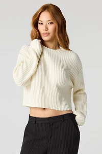 Ribbed Knit Sweater