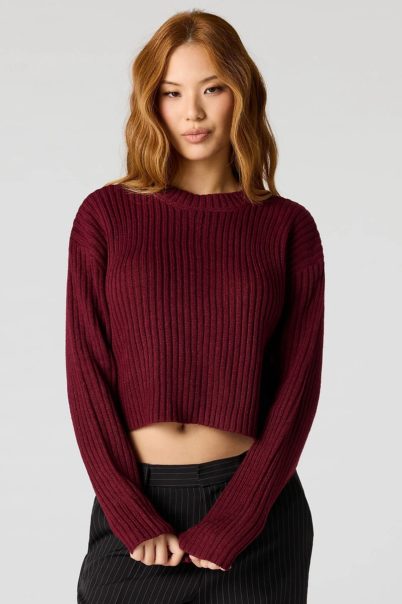 Ribbed Knit Sweater