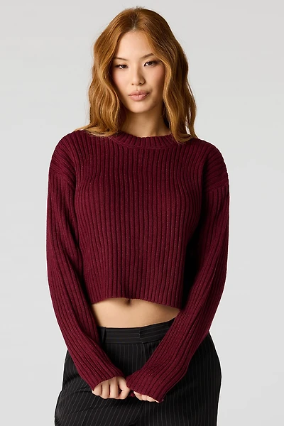 Ribbed Knit Sweater