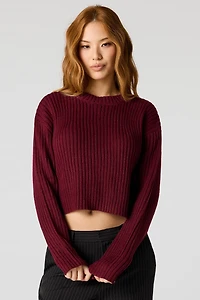 Ribbed Knit Sweater