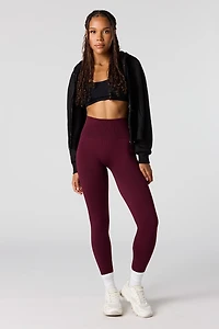 Seamless High-Rise Ribbed Legging