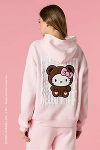 Hello Kitty® Chenille Embroidered Fleece Hoodie