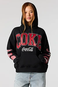 Coke HD Print Hoodie
