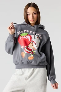 Strawberry Shortcake Flock Print Hoodie