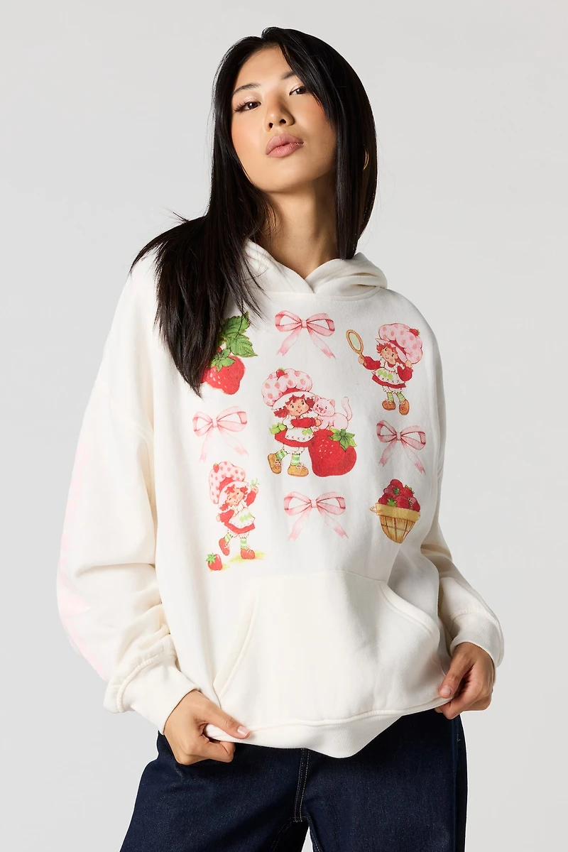 Strawberry Shortcake Graphic Fleece Hoodie