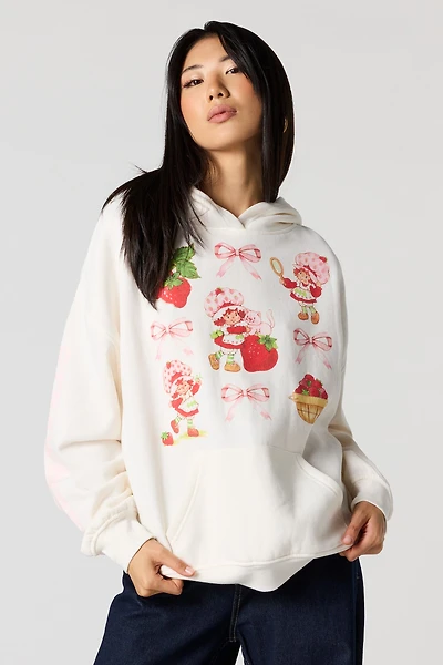 Strawberry Shortcake Graphic Fleece Hoodie