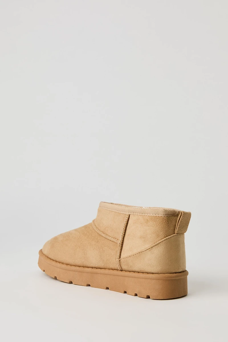 Bottillons en similisuède