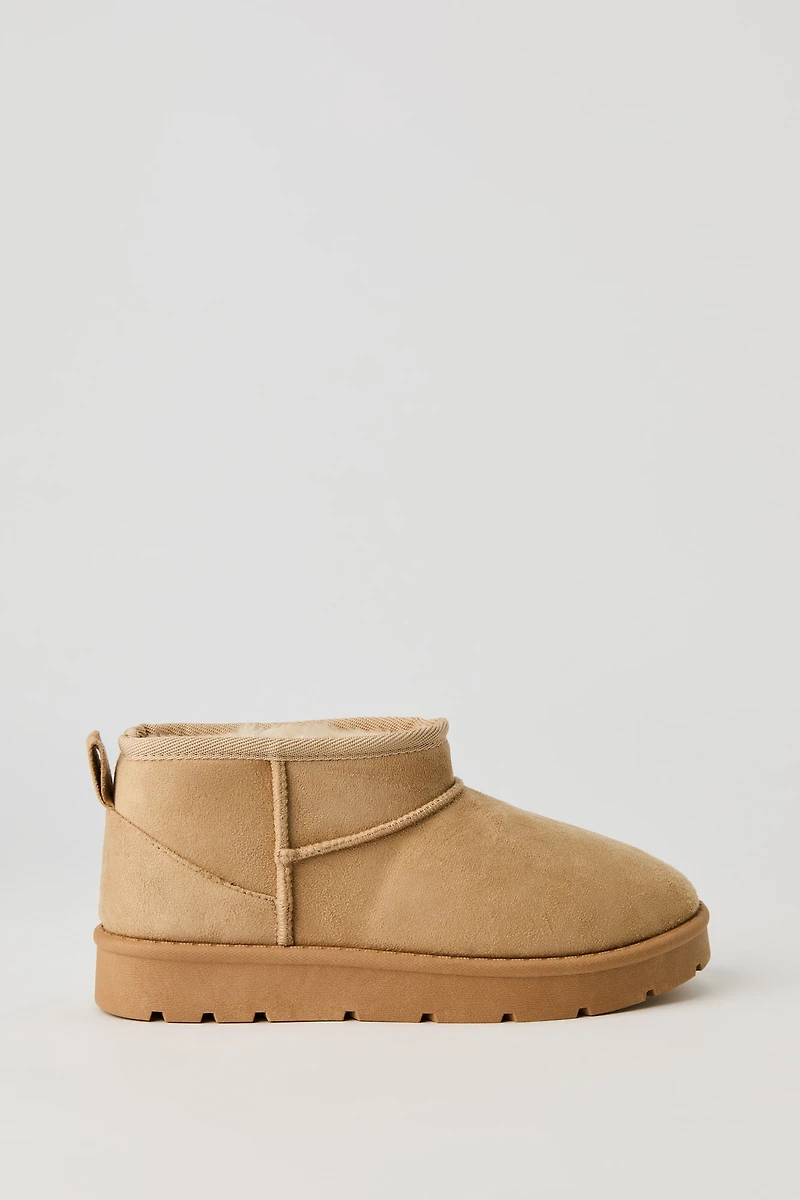 Bottillons en similisuède