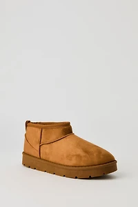 Bottillons en similisuède