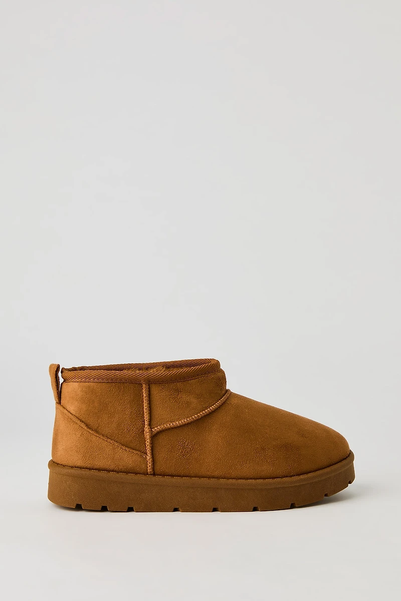 Bottillons en similisuède