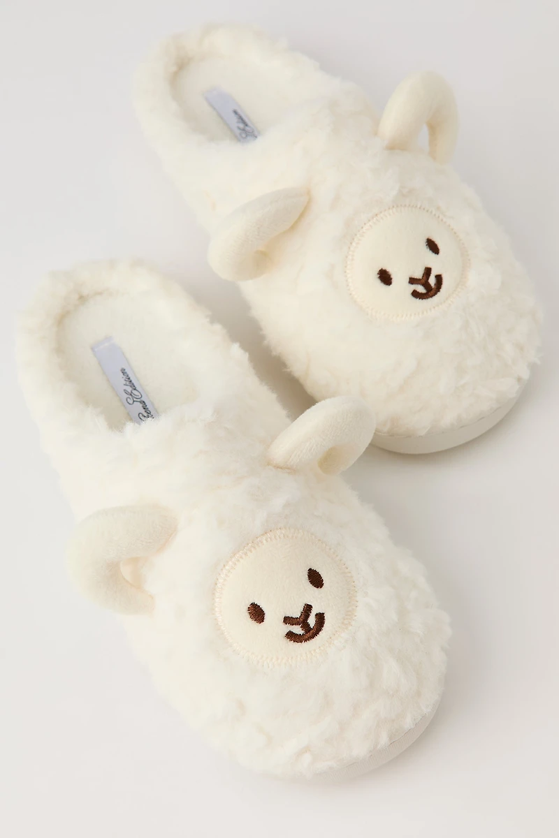 Pantoufles en similifourrure Mouton 3D