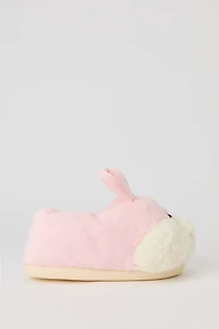 3D Bunny Faux Fur Slippers