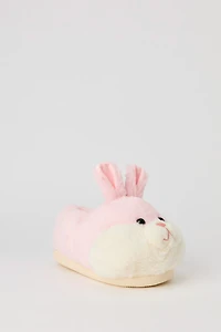 3D Bunny Faux Fur Slippers