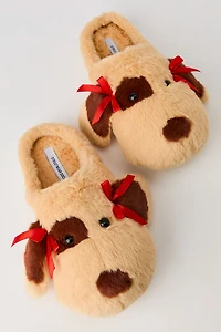 3D Dog Ribbon Slippers