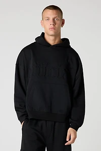 Official Embossed Boxy Fleece Hoodie