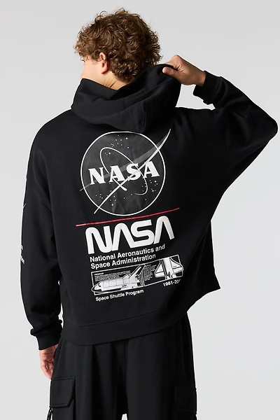 NASA Graphic Fleece Hoodie