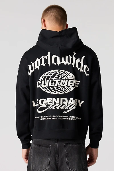 Reckless Patch Fleece Hoodie