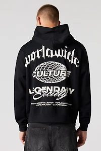 Reckless Patch Fleece Hoodie