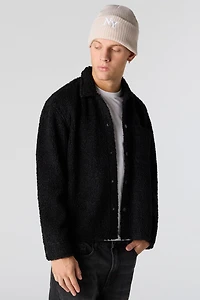Sherpa Button-Up Jacket