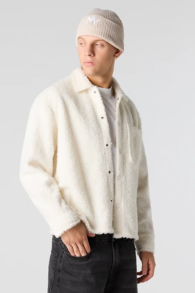 Sherpa Button-Up Jacket