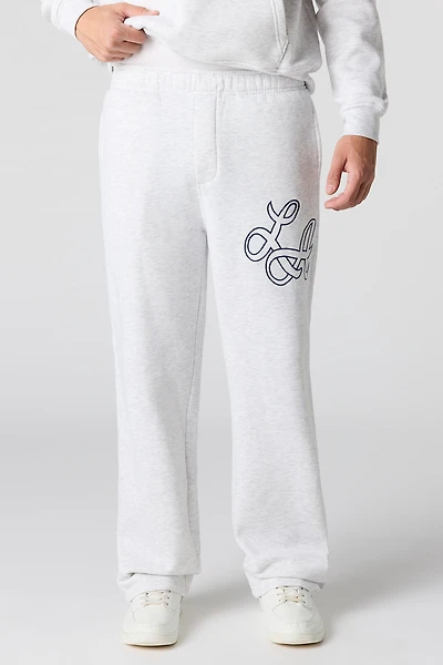 LA Embroidered Fleece Sweatpant