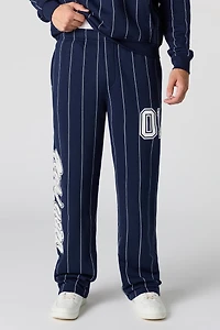 NY Twill Embroidered Fleece Sweatpant