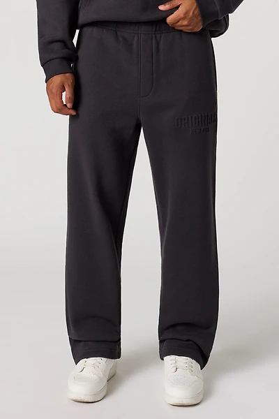 Premium Heavy Weight Fleece Embossed Sweatpant
