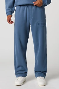 Embossed Fleece Sweatpant