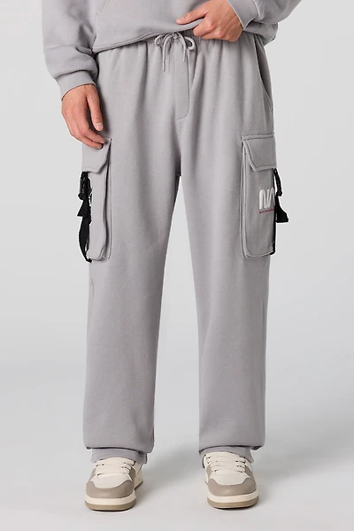 NASA Graphic Fleece Cargo Sweatpant