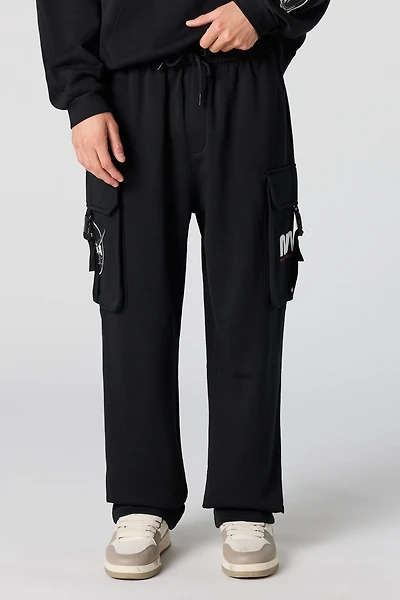 NASA Graphic Fleece Cargo Sweatpant