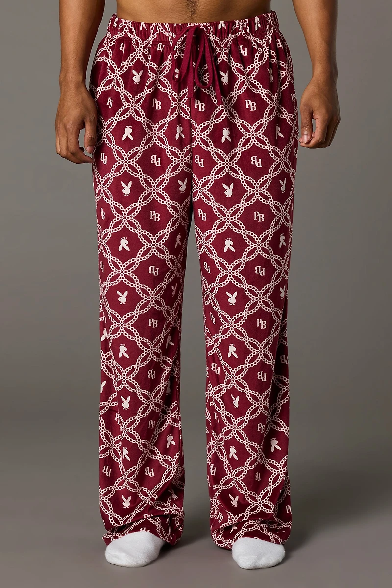 Playboy Print Pajama Pant