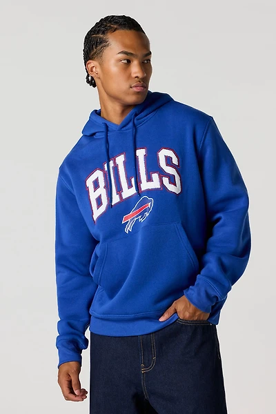 Haut à capuchon en molleton avec motif brodé Bills chenille
