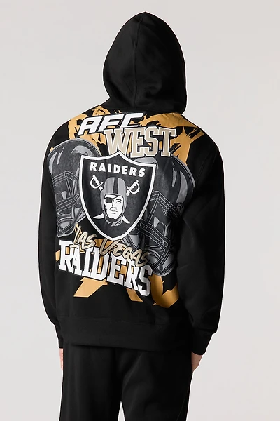 Las Vegas Raiders Football Graphic Fleece Hoodie