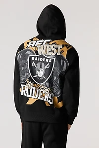 Las Vegas Raiders Football Graphic Fleece Hoodie