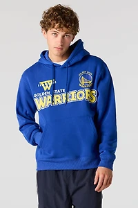 Haut à capuchon avec motif brodé Golden State Warriors en chenille