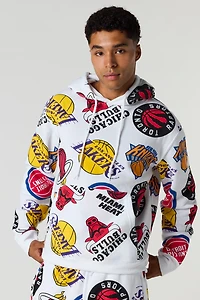 NBA Print Fleece Hoodie
