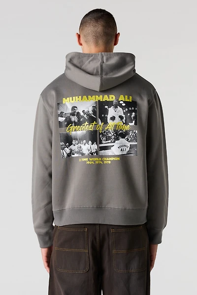 Muhammad Ali HD Print Fleece Hoodie